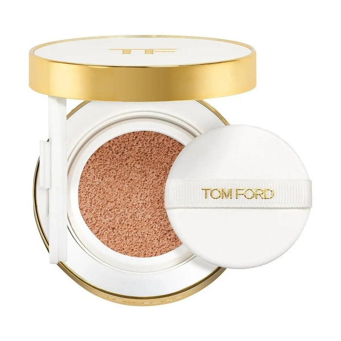 Fond de ten compact Tom Ford Soleil, reîncărcabil, nuanța 4.5 Cool Sand, SPF 45, 12 g