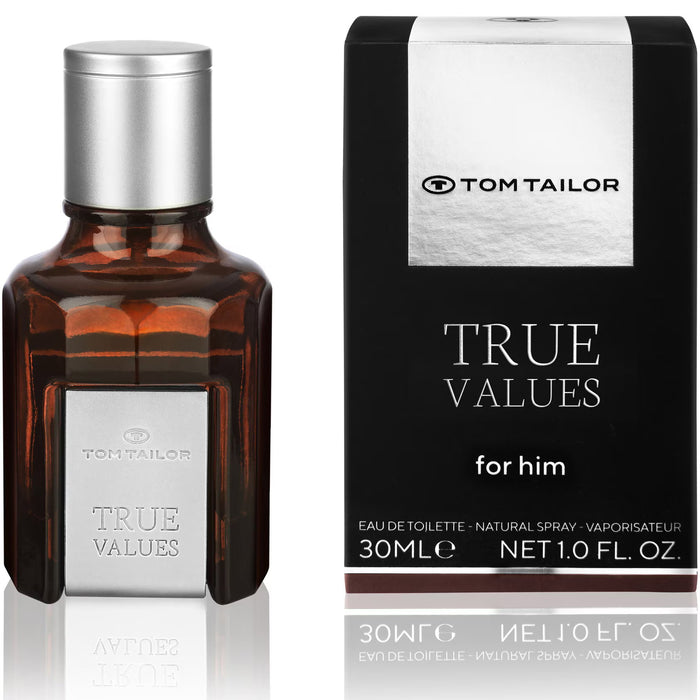 Apă de toaletă Tom Tailor True Values, pentru bărbați, 30 ml