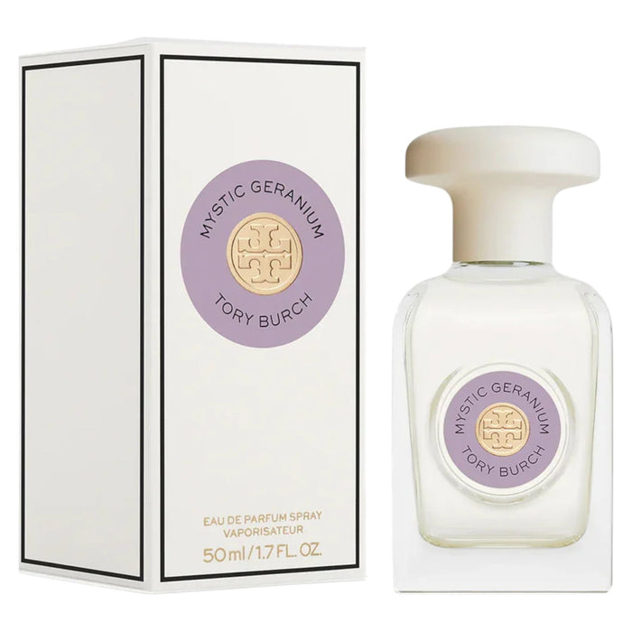 Apă de parfum Tory Burch Mystic Geranium, pentru femei, 50 ml