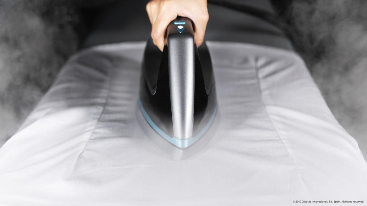 Stație de călcat profesională Cecotec Total Iron 7000 SteamPro, rezervor 2,8 l, presiune 5 bar, abur 220 g/min