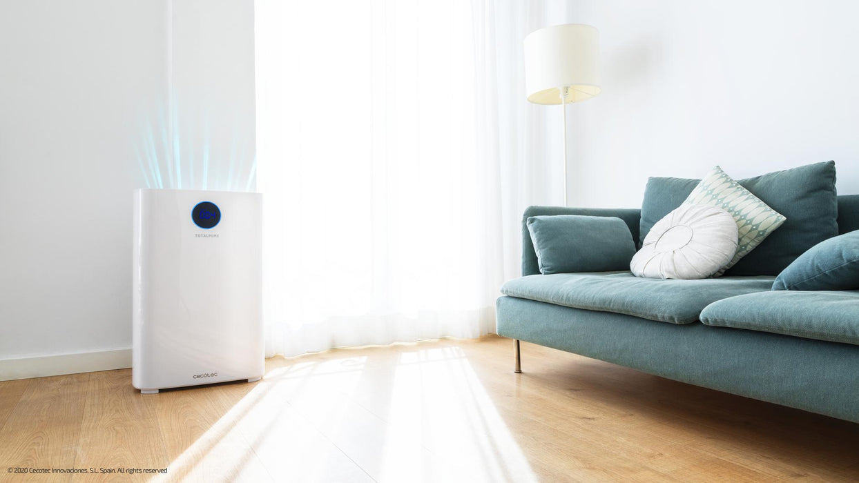 Purificator de aer Cecotec TotalPure 7500 Connected, 600 m³/h, acoperire 200 m³, 60 W