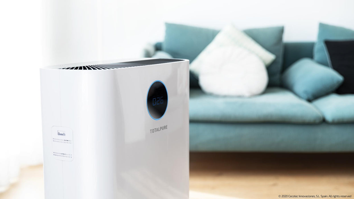 Purificator de aer Cecotec TotalPure 7500 Connected, 600 m³/h, acoperire 200 m³, 60 W