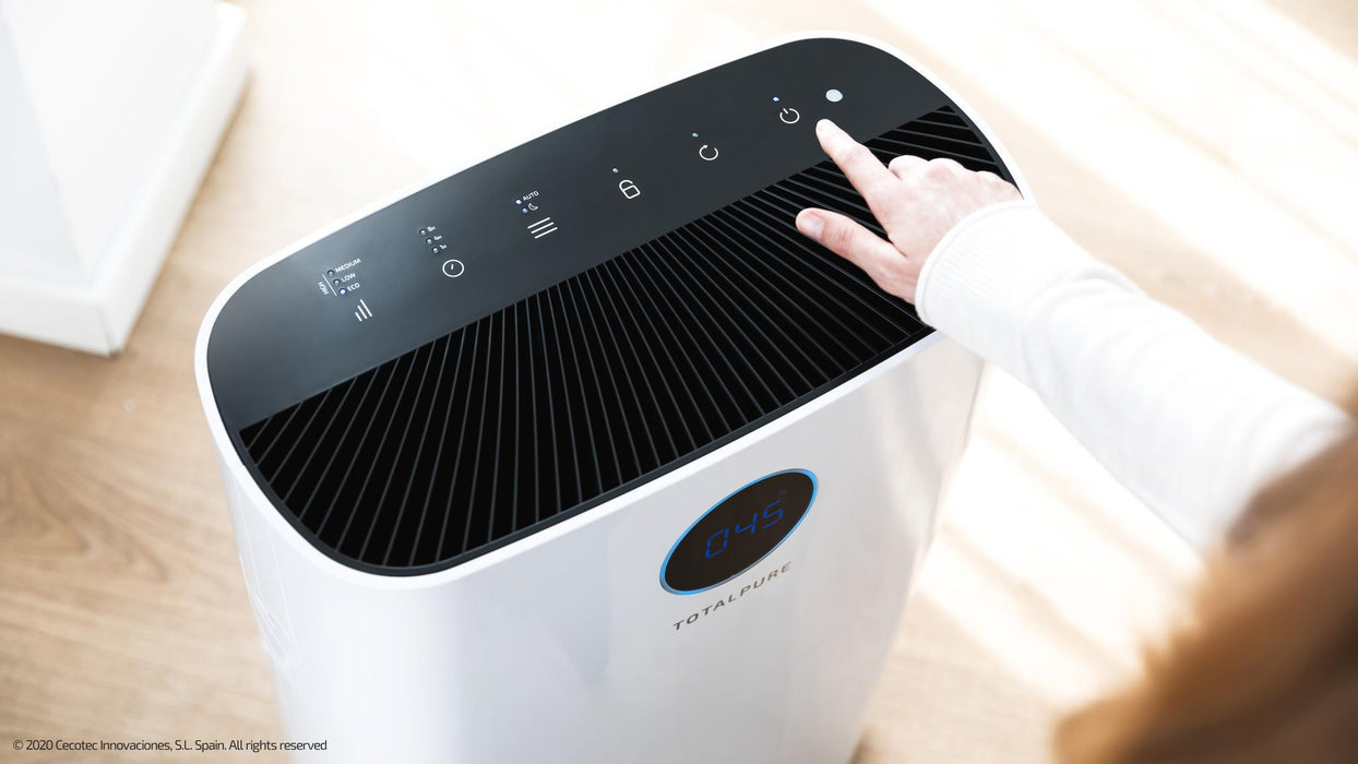 Purificator de aer Cecotec TotalPure 7500 Connected, 600 m³/h, acoperire 200 m³, 60 W
