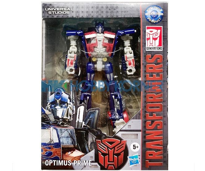 Figurină Hasbro Transformers Universal Studios Deluxe, Optimus Prime, 5+ ani