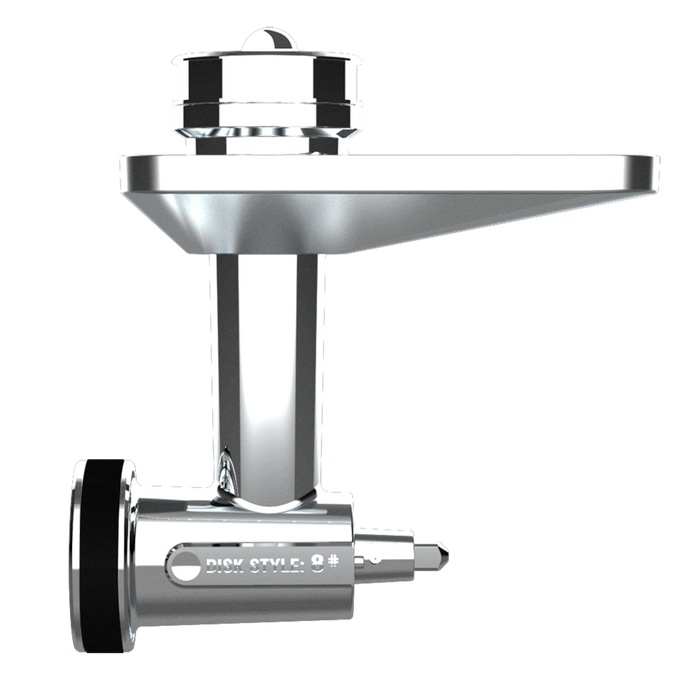 Accesoriu de tocat pentru mixer planetar Cecotec Twist&Fusion Meat, 3 discuri, 2 tuburi pentru cârnați, negru