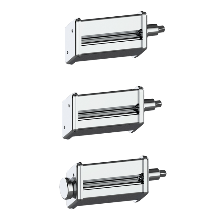 Set accesorii pentru paste Cecotec Twist&Fusion Pasta, 3 accesorii, 8 trepte, oțel