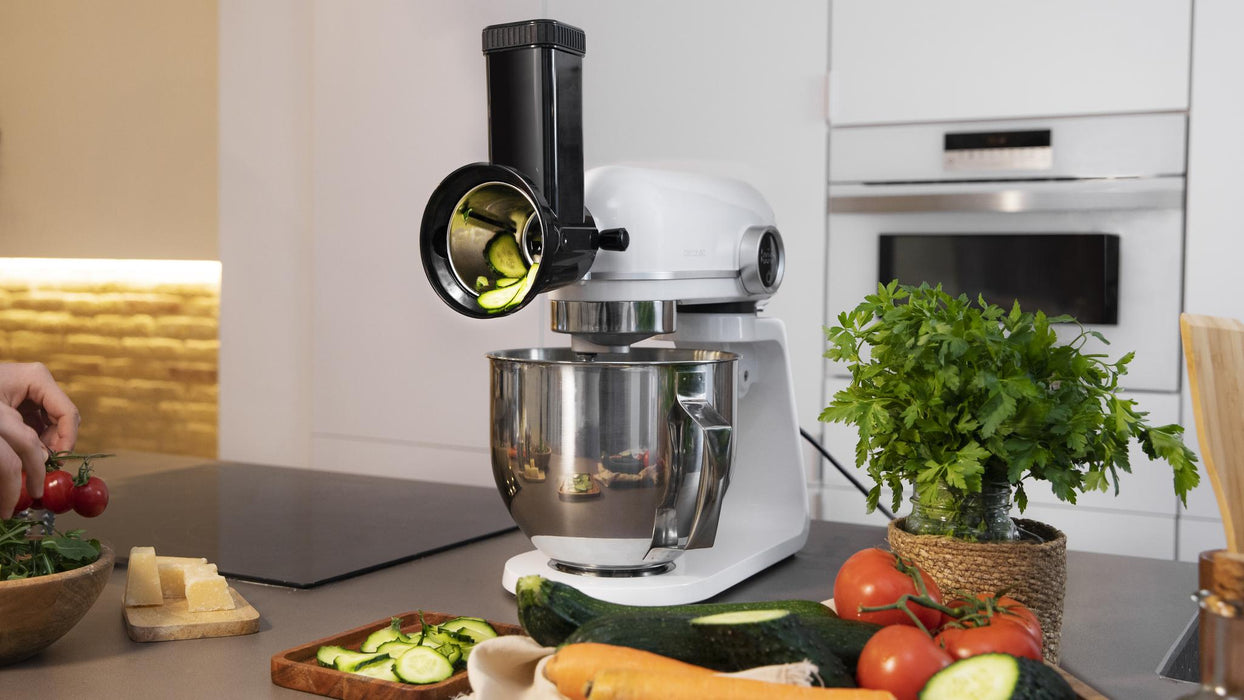 Accesoriu pentru mixer cu bol Cecotec Twist&Fusion Salad, 3 lame din inox, 32 × 32 × 32 cm, negru