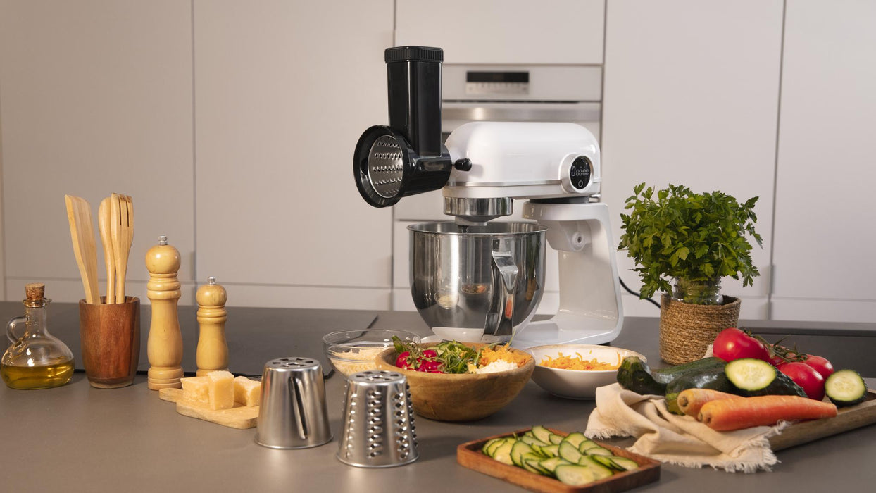 Accesoriu pentru mixer cu bol Cecotec Twist&Fusion Salad, 3 lame din inox, 32 × 32 × 32 cm, negru