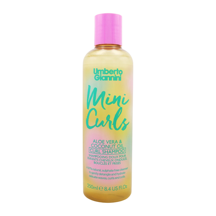 Șampon de păr Umberto Giannini Mini Curls, hidratant, pentru definirea buclelor, 250 ml