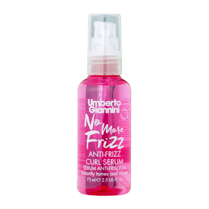 Ser pentru păr Umberto Giannini No More Frizz, anti-frizz și strălucire, pentru păr creț, 75 ml