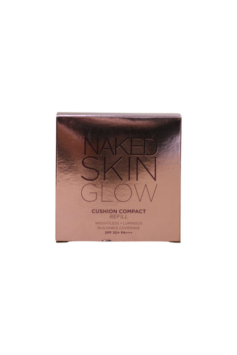 Fond de ten cushion Urban Decay Naked Skin Glow, luminos, nuanța 1,25, SPF 50+, reumplere, 13 g