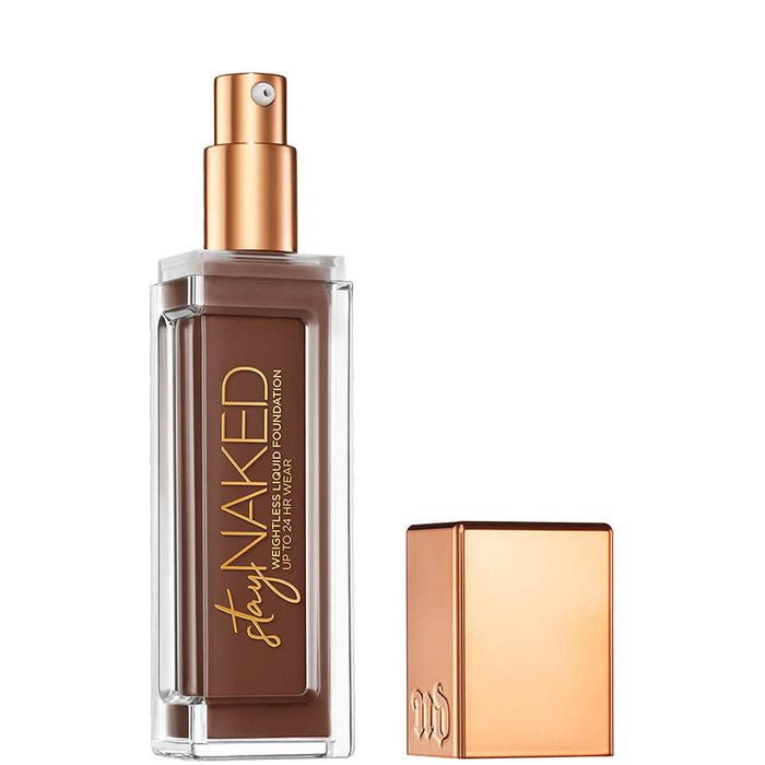 Fond de ten lichid Urban Decay Stay Naked Weightless, nuanța 80WR Roșu călduros, 30 ml