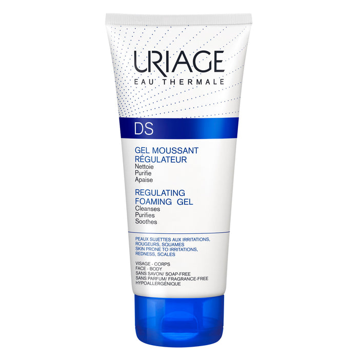 Gel de curățare Uriage DS, spumant, pentru față și corp, 150 ml