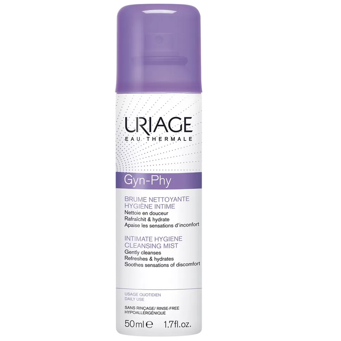 Spray intim Uriage Gyn-Phy, pentru curățare, 50 ml