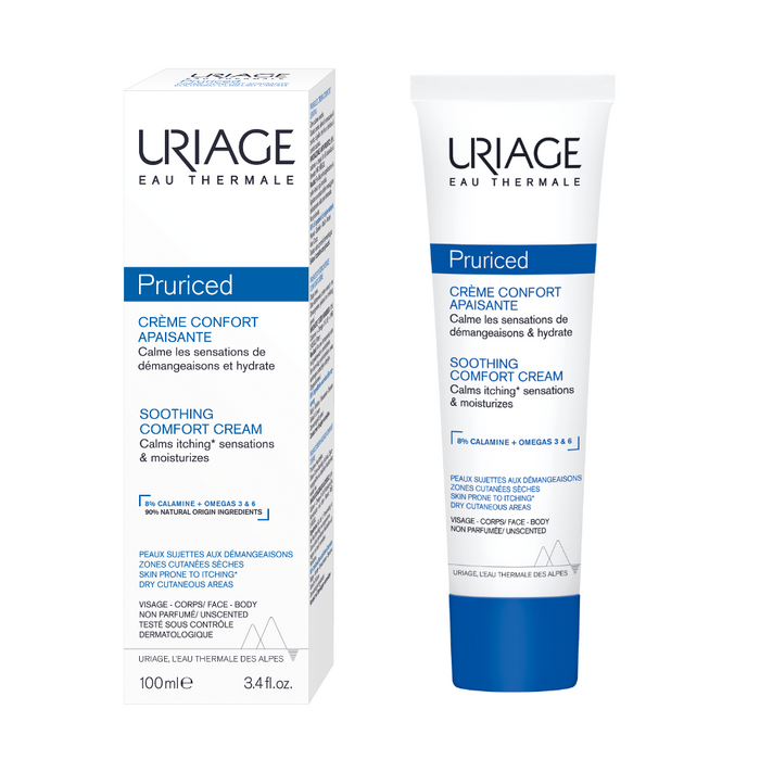 Cremă de față Uriage Pruriced, calmantă, 100 ml