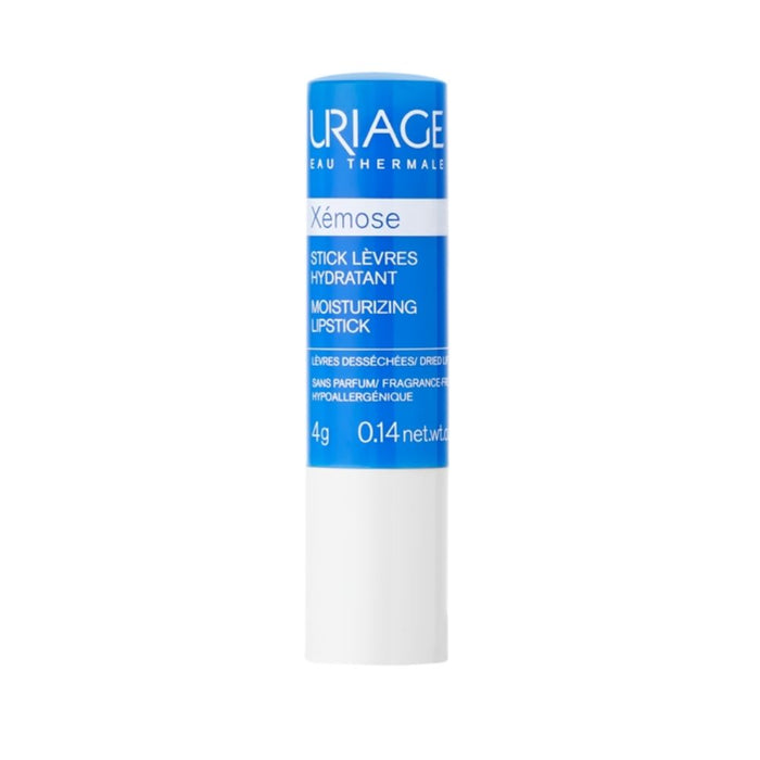 Balsam de buze Uriage Xémose, hidratant, pentru buze uscate, fără parfum, 4 g