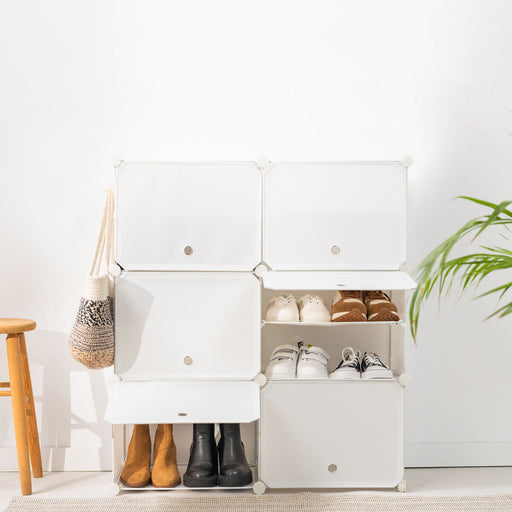 Organizator Pantofi, InnovaGoods, Levoux, alb, modular