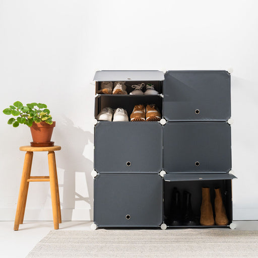 Dulap modular încălțăminte, InnovaGoods, Grevoux-Grevout-Grevoun, gri