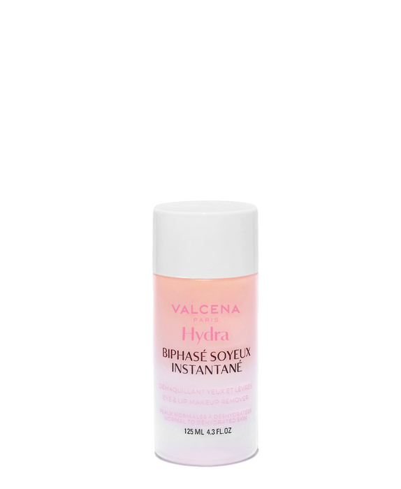 Loțiune demachiantă Valcena Biphase Soyeux Instantané, bifazică, pentru ochi și buze, 125 ml