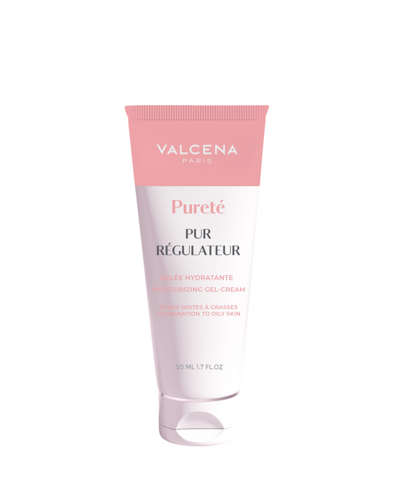 Cremă-gel de față Valcena Pur Régulateur, hidratantă, pentru ten mixt și gras, 50 ml