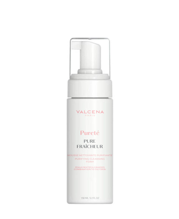 Spumă de curățare Valcena Pure Fraicheur, purifiantă, pentru ten mixt și gras, 150 ml