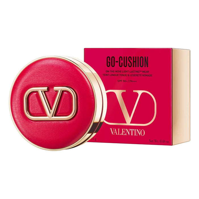 Fond de ten compact Valentino Go Cushion, reîncărcabil, nuanța LN3, SPF 50, 14 g