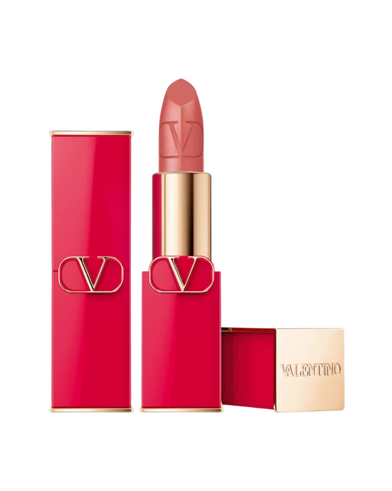 Ruj cremos Valentino Rosso, finisaj satinat, nuanța 101A, reîncărcabil, 3,5 g