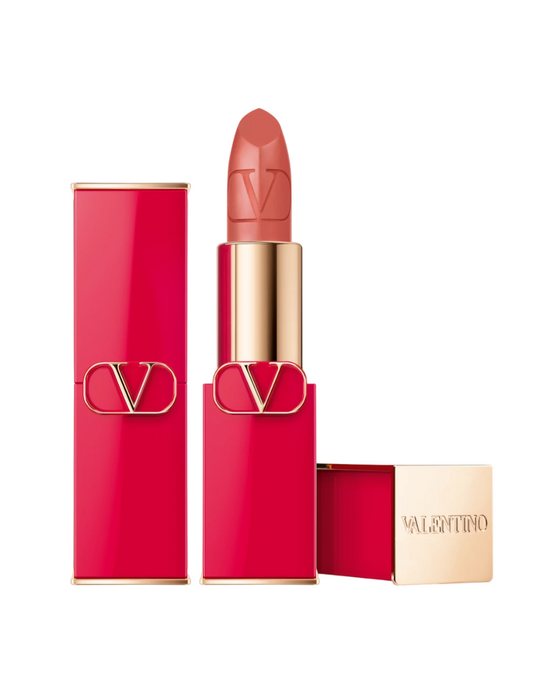 Ruj cremos Valentino Rosso, finisaj satinat, nuanța 106A, reîncărcabil, 3.5 g