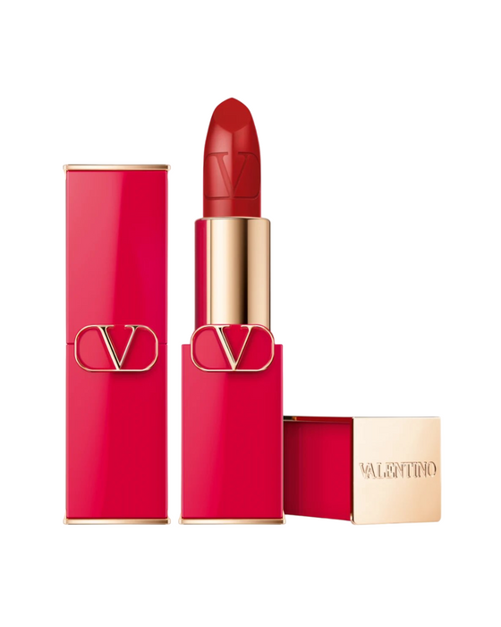 Ruj cremos Valentino Rosso, finisaj satinat, nuanța 217A, reîncărcabil, 3,5 g