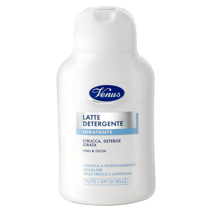 Lapte demachiant Venus Lattea Quotidiana, hidratant, pentru față și ochi, 200 ml, tester