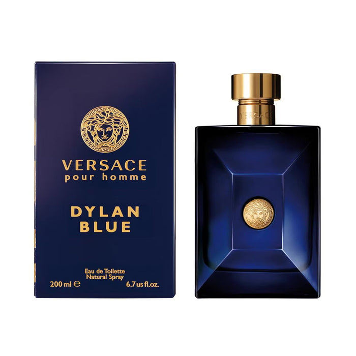 Apă de toaletă Versace Dylan Blue, pentru bărbați, 200 ml