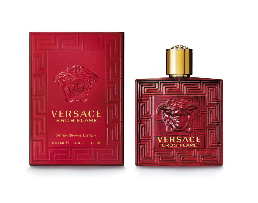 Loțiune după bărbierit Versace Eros Flame, calmantă, pentru bărbați, 100 ml