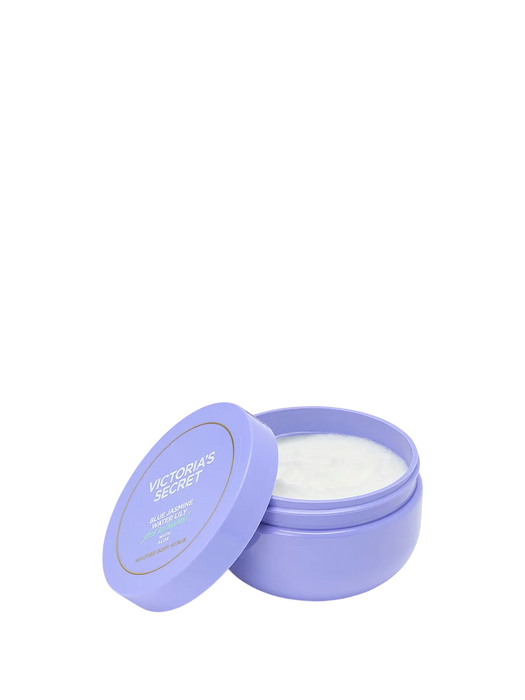 Exfoliant pentru corp Victoria's Secret Blue Jasmine & Water Lily, curățare profundă, 216 ml