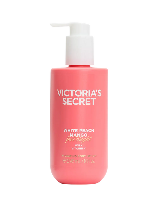 Loțiune de corp Victoria's Secret White Peach & Mango, hidratantă și emolientă, 296 ml