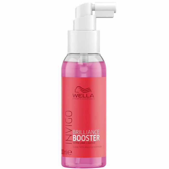 Tratament spray pentru păr Wella Professionals Invigo Color Brilliance Booster, cu caviar de lime, pentru protecția culorii, 100 ml
