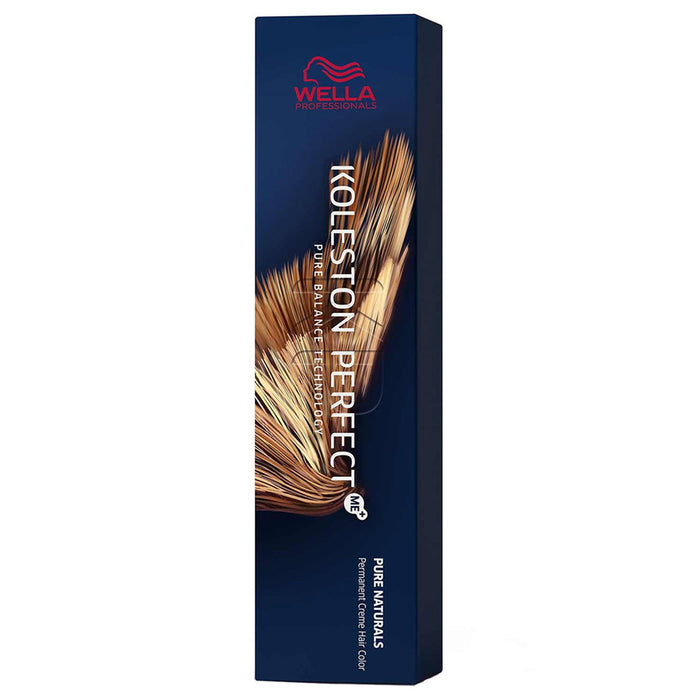 Vopsea permanentă de păr Wella Professionals Koleston Perfect Me+ Pure Naturals, nuanța 9/03 Very Light Blonde Natural Gold, 60 ml
