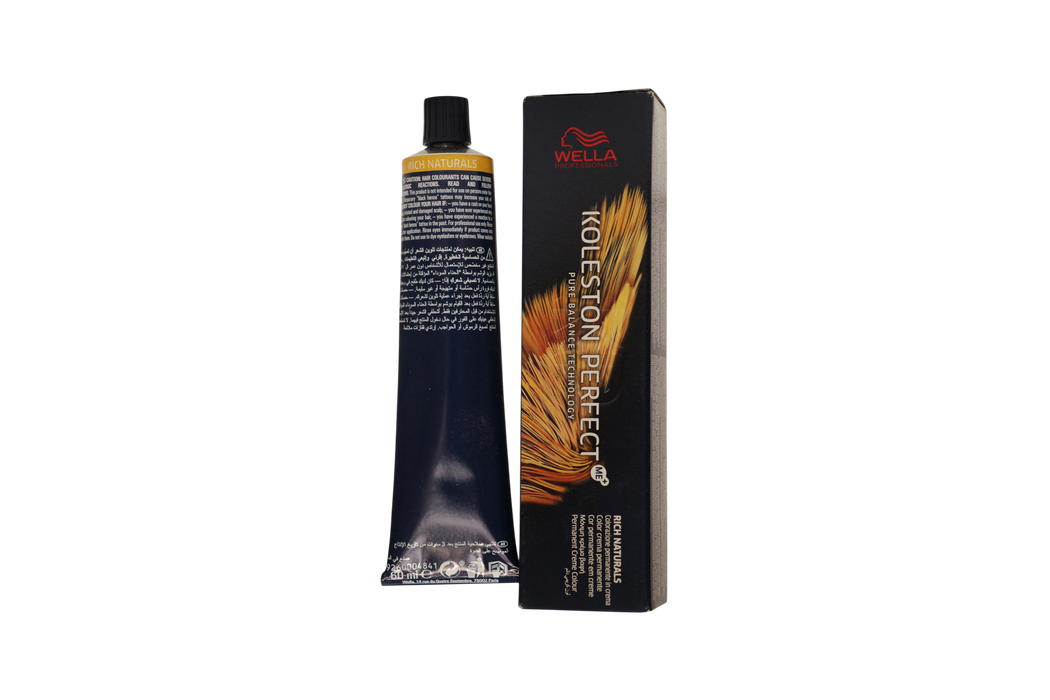 Vopsea permanentă de păr Wella Professionals Koleston Perfect Me+, nuanța 9/31 Very Light Blonde Gold Ash, 60 ml, tester