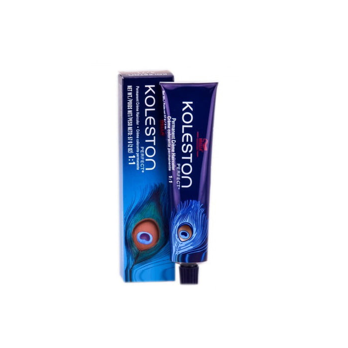 Vopsea permanentă de păr Wella Professionals Koleston Perfect, nuanța 5/41 Light Red Ash Brown, 60 ml
