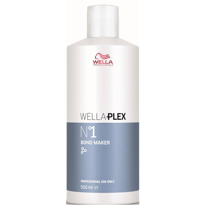 Tratament cremă pentru păr Wella Professionals Wellaplex Bond Maker, pentru reducerea deteriorării, 500 ml
