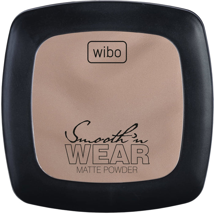 Pudră compactă Wibo Smooth'n Wear, matifiantă, nuanța 02, 7 g