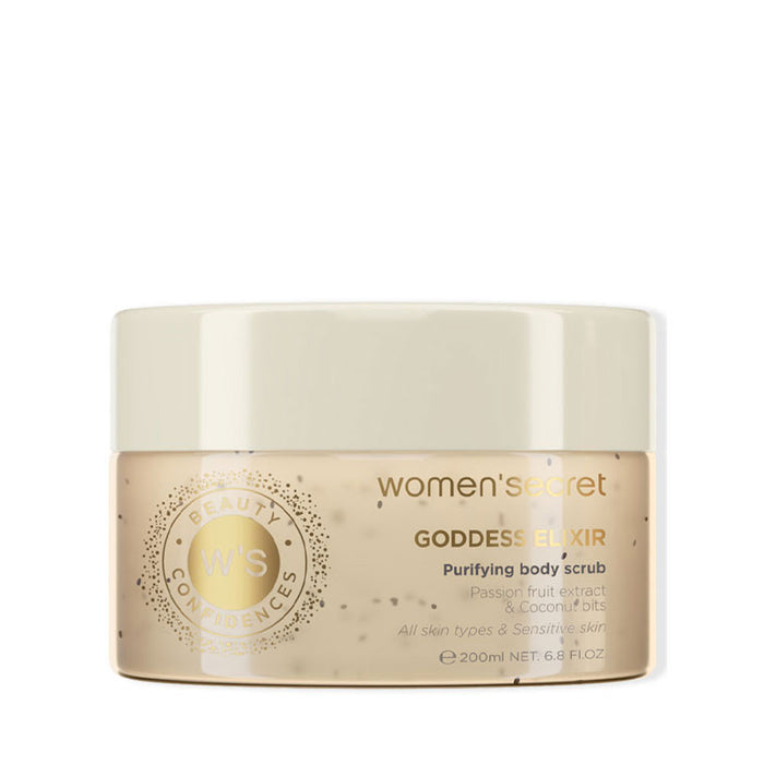 Exfoliant pentru corp Women'Secret Goddess Elixir, purifiant, pentru toate tipurile de piele, 200 ml