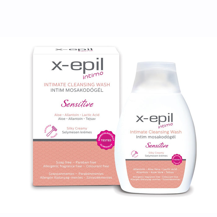 Gel de spălare intimă X-Epil Intimate Cleansing Wash Sensitive, 250 ml