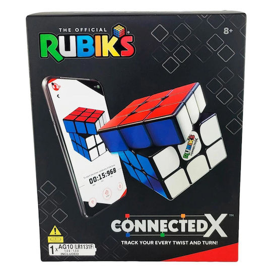Cub Rubik SpinMaster Rubik Connected X, 3×3, conectat la aplicație, 8+ ani