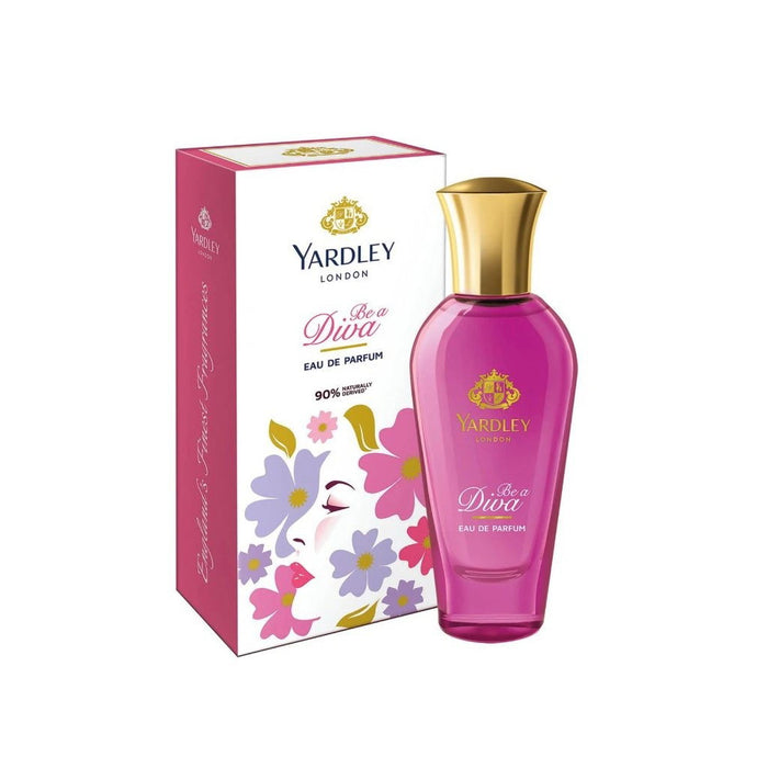 Apă de parfum Yardley Be A Diva, pentru femei, 30 ml