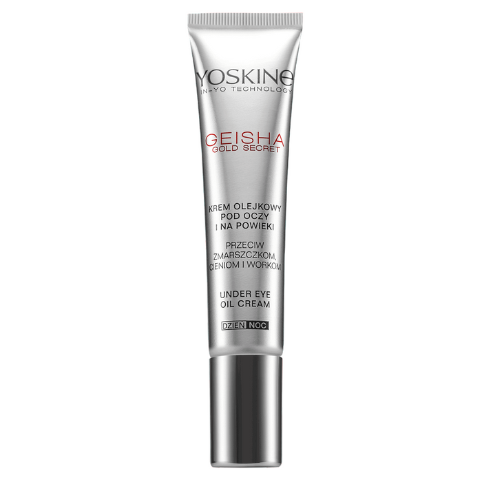 Cremă pentru conturul ochilor Yoskine Geisha Gold Secret, antirid, pentru zi și noapte, 15 ml