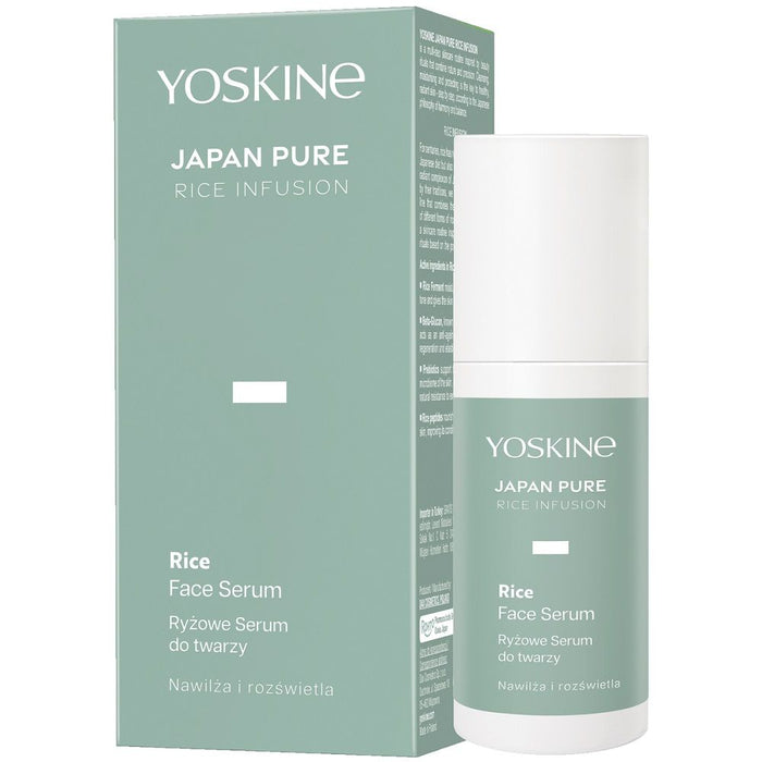 Ser de față Yoskine Japan Pure, cu infuzie de orez, hidratare intensă, 30 ml