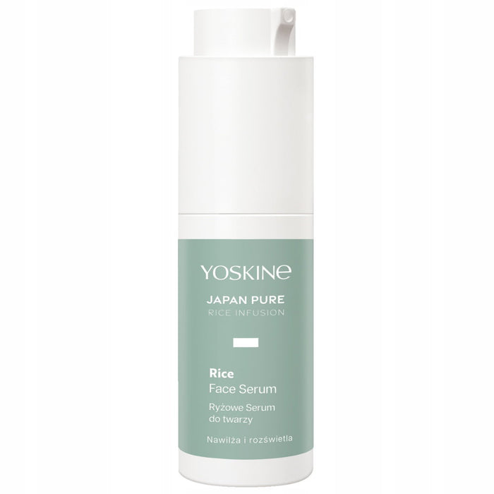 Ser de față Yoskine Japan Pure, cu infuzie de orez, hidratare intensă, 30 ml