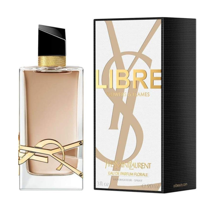 Apă de parfum Yves Saint Laurent Libre Flowers & Flames, unisex, 90 ml