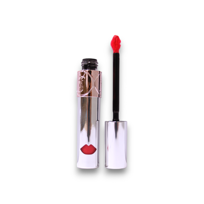 Balsam de buze Yves Saint Laurent Volupte Liquid Colour Balm, nuanța 8 Excite Me Pink, 6 ml