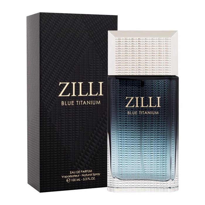 Apă de parfum Zilli Blue Titanium, pentru bărbați, 100 ml